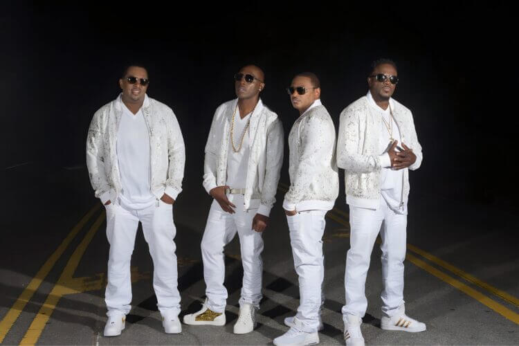 Photo of classic R&B group